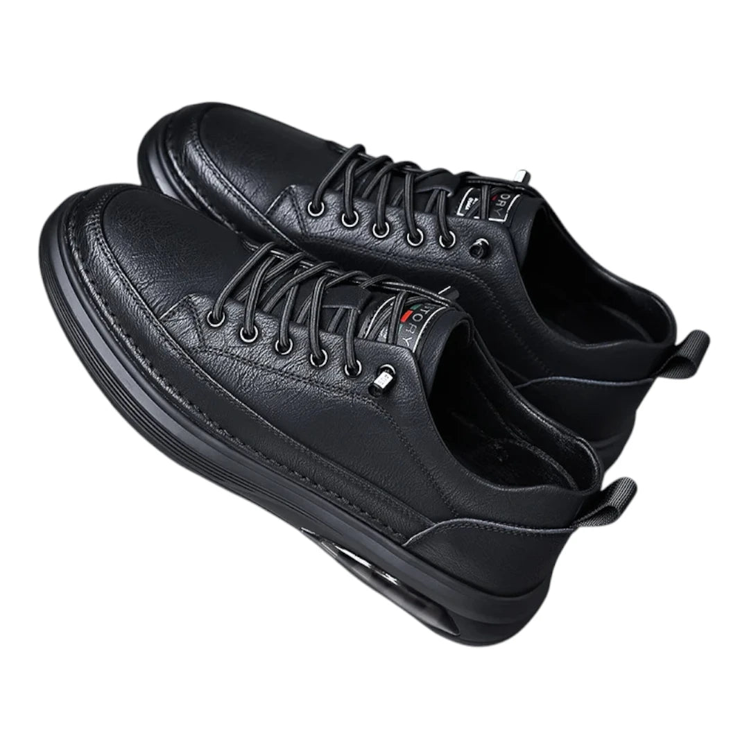 Dylan Heren Sneakers met Elastische Vetersluiting – Dempende Zool