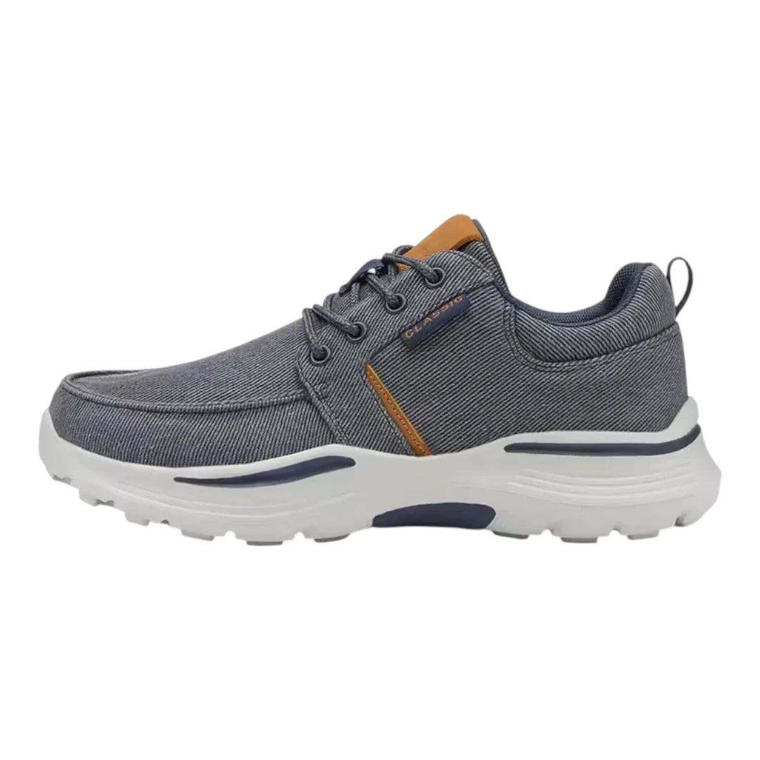 Mark Comfortabele Heren Sneakers met Demping - Uitneembare Zool