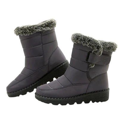 Fenna Dames Snowboots – Waterdichte Laarzen met Warme Voering