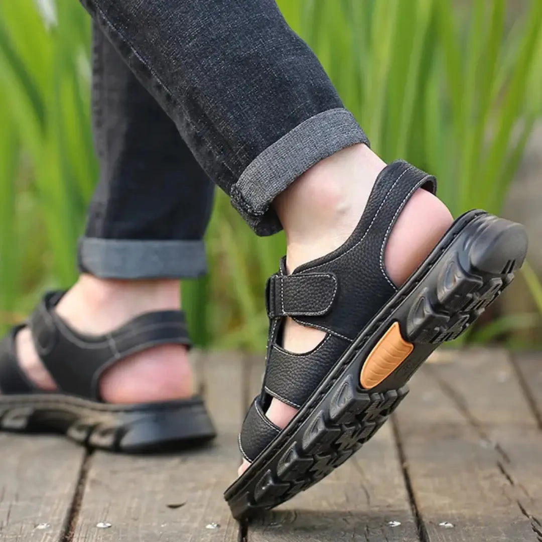 Lars Leren Sandalen Heren - Outdoor Sandalen