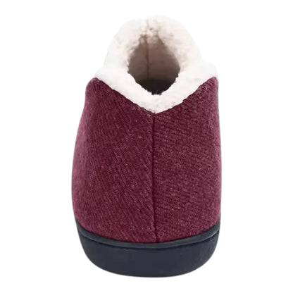 Clara Warme Dames Pantoffels – Pluche Sloffen met Harde Zool
