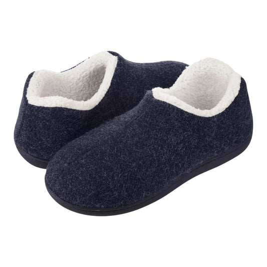 Clara Warme Dames Pantoffels – Pluche Sloffen met Harde Zool