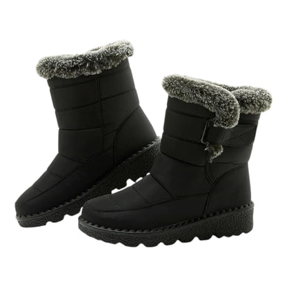 Fenna Dames Snowboots – Waterdichte Laarzen met Warme Voering