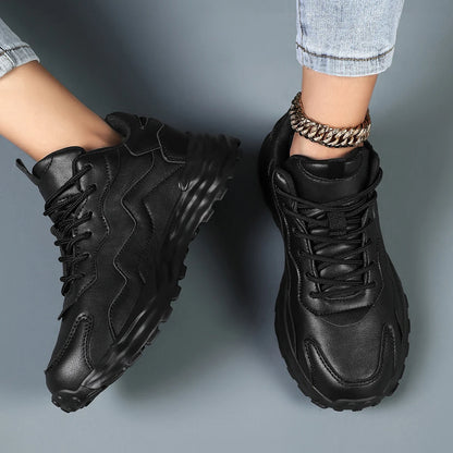 Jade Dames Sneakers met Voetbed - Leren Schoenen
