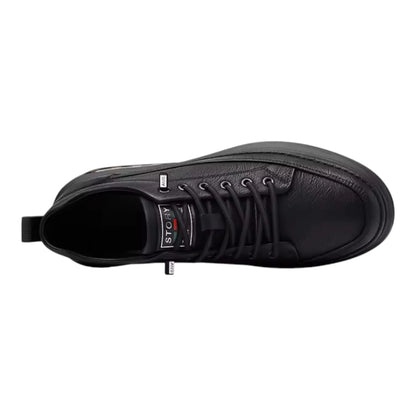 Dylan Heren Sneakers met Elastische Vetersluiting – Dempende Zool