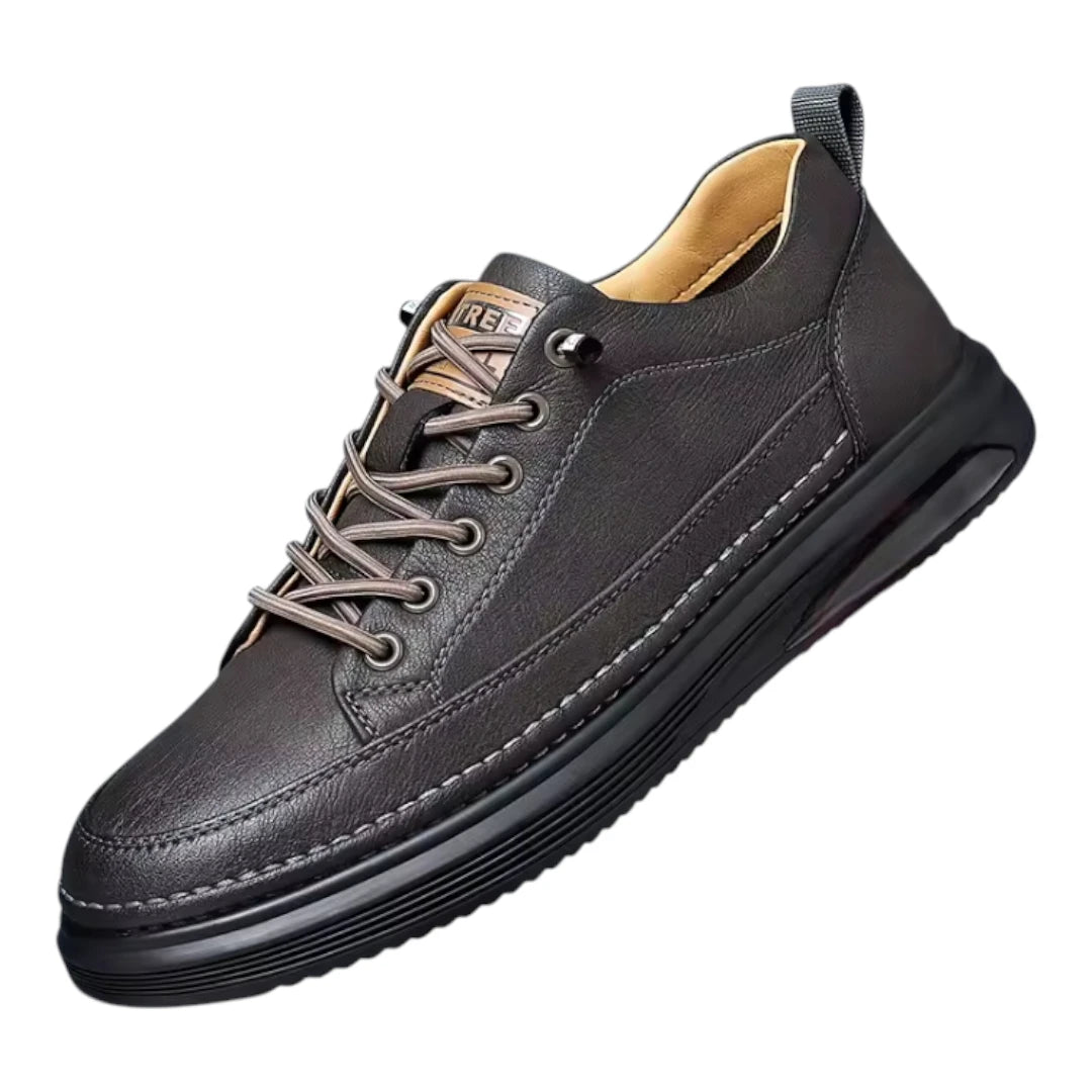 Dylan Heren Sneakers met Elastische Vetersluiting – Dempende Zool