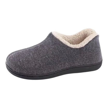 Clara Warme Dames Pantoffels – Pluche Sloffen met Harde Zool