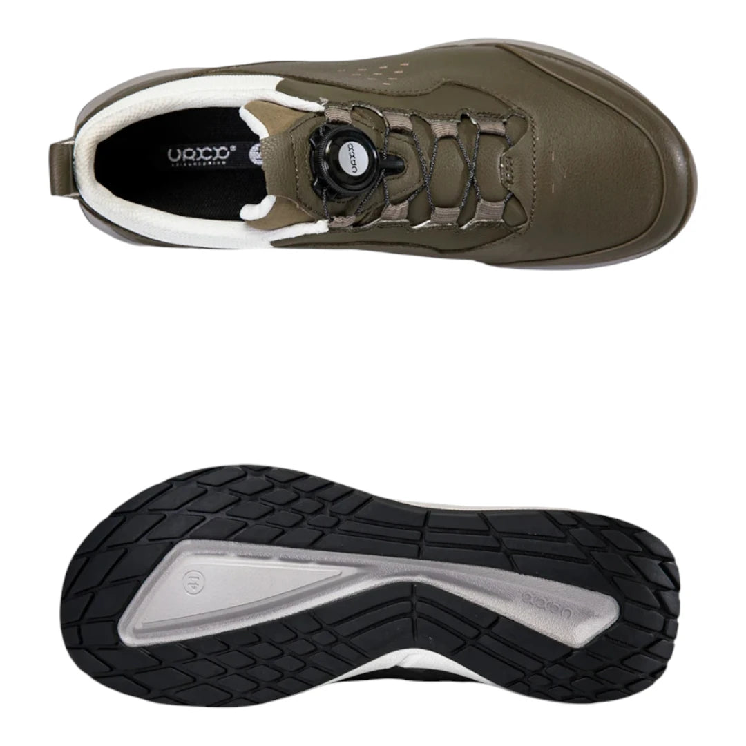 Dex Leren Wandelenschoenen Heren met Boa Sluiting - Brede Leest