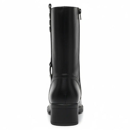 Selene Hoge Gevoerde Laarzen Dames – Warme Winter Boots met Hak