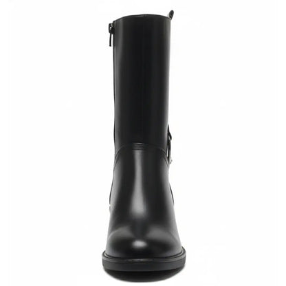 Selene Hoge Gevoerde Laarzen Dames – Warme Winter Boots met Hak