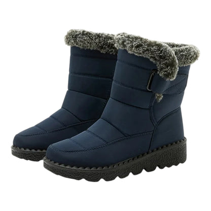 Fenna Dames Snowboots – Waterdichte Laarzen met Warme Voering