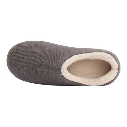 Clara Warme Dames Pantoffels – Pluche Sloffen met Harde Zool