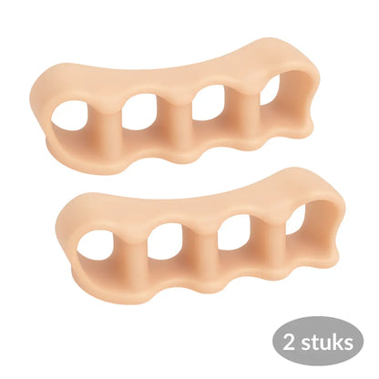 Siliconen Tenen Spreider -  2 Stuks
