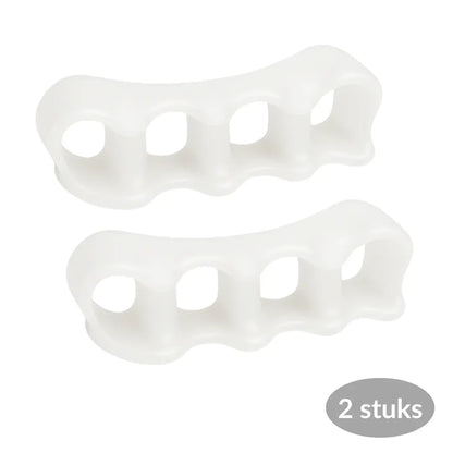 Siliconen Tenen Spreider -  2 Stuks