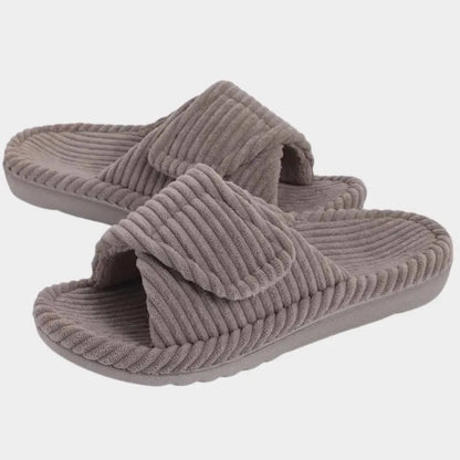 Sky Fluffy Slippers met Voetbed - Orthopedische sloffen