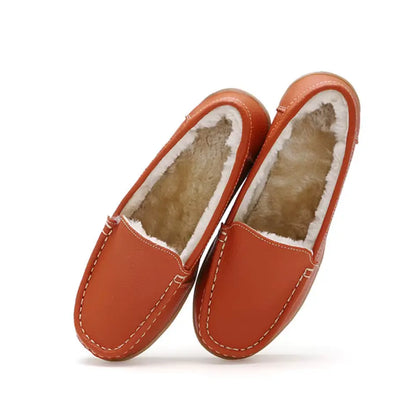 Sofie Leren Loafers Dames - Comfortabele Instappers met Voering