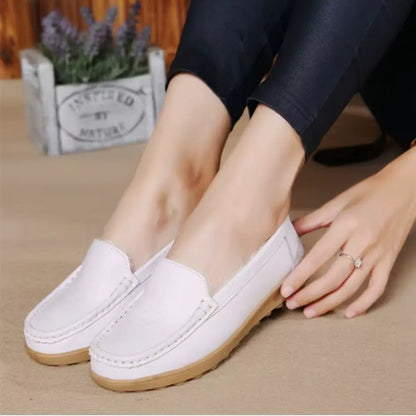 Sofie Leren Loafers Dames - Comfortabele Instappers met Voering