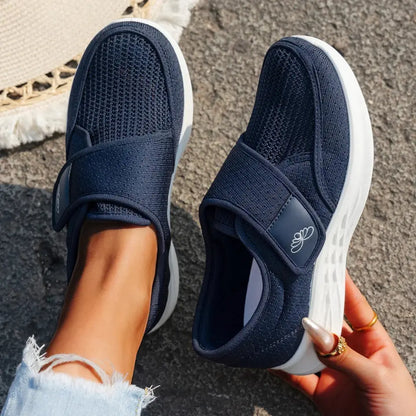Sola Diabetes Schoenen Dames – Orthopedische Brede Klittenbandschoenen