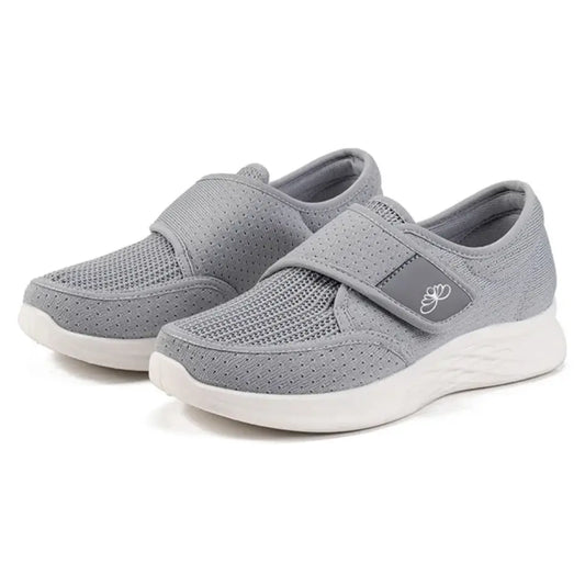 Sola Diabetes Schoenen Dames – Orthopedische Brede Klittenbandschoenen
