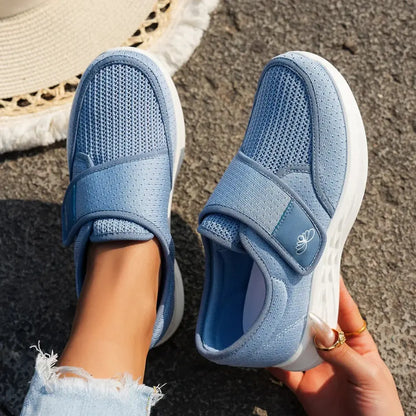 Sola Diabetes Schoenen Dames – Orthopedische Brede Klittenbandschoenen