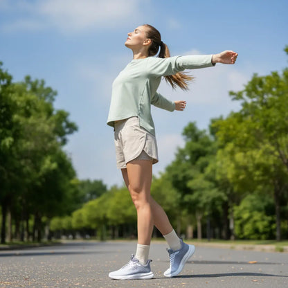 Sportschoenen voor Gezwollen Voeten Dames – Ademend, Breed & Antislip
