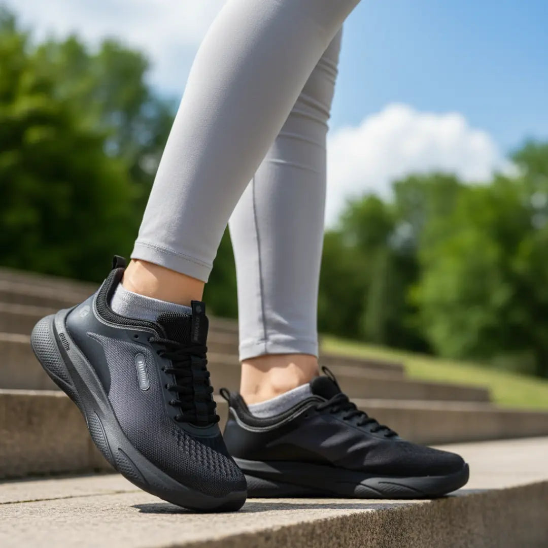 Sportschoenen voor Gezwollen Voeten Dames – Ademend, Breed & Antislip