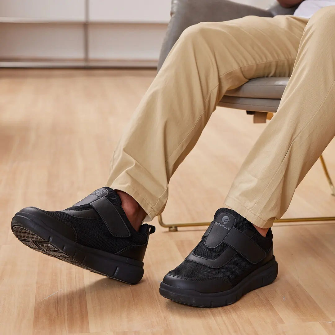 Taro Diabetes Schoenen Heren - Brede Schoenen met Ademend Mesh