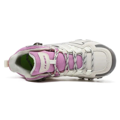 Tira Hoge Lichtgewicht Wandelschoenen voor Dames met Goede Grip