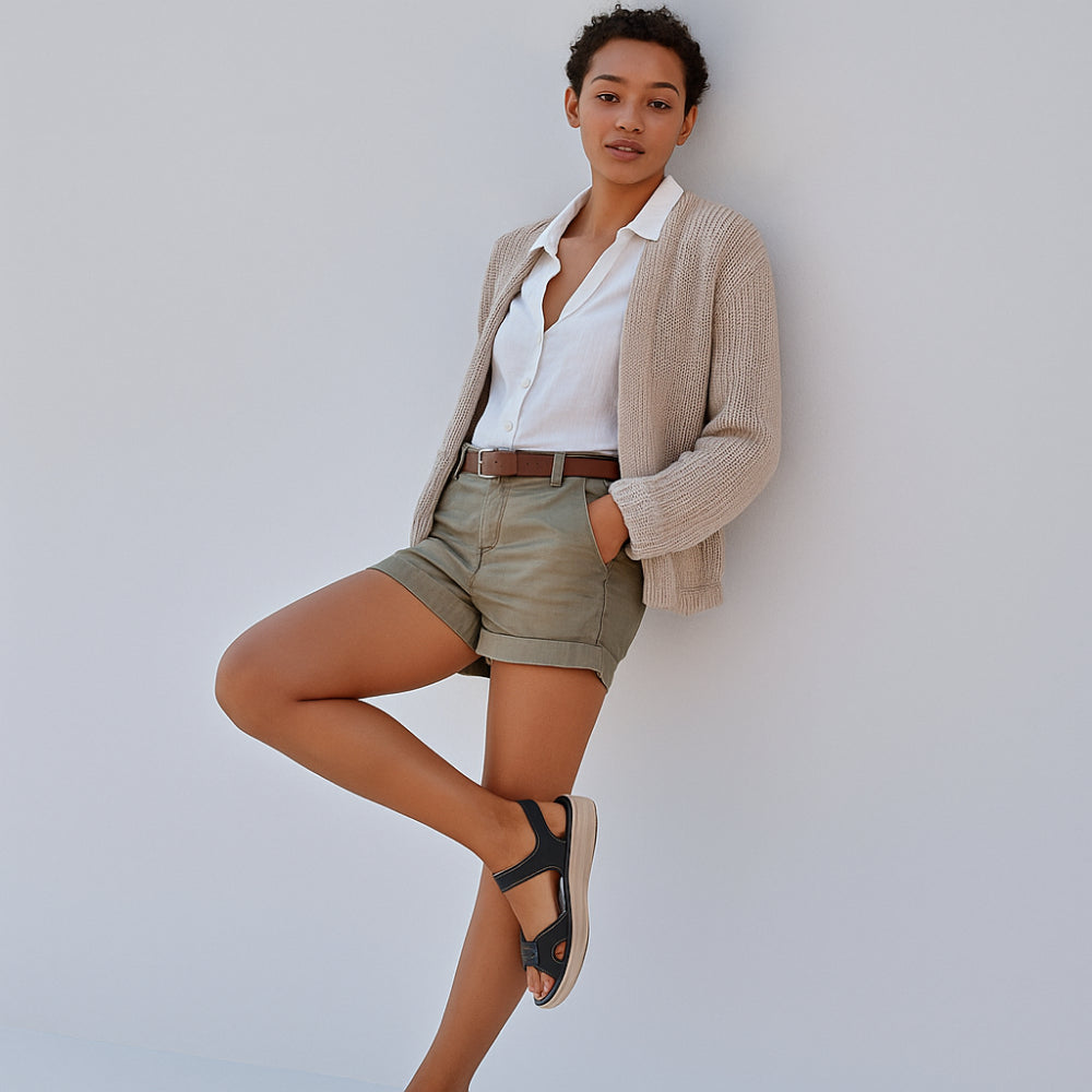 Zoe Verstelbare Platform Sandalen Dames - Zomerse Sandalen