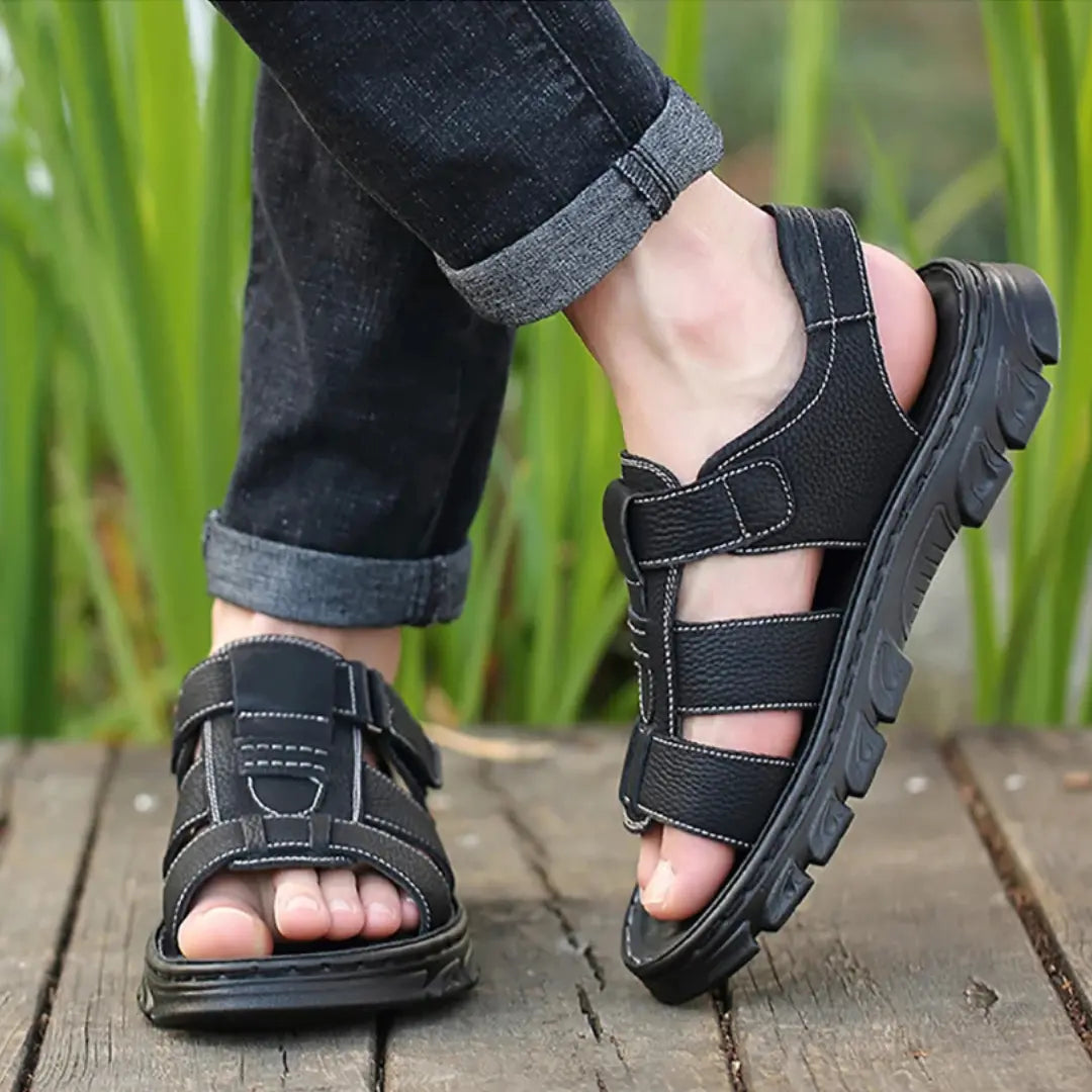 Lars Leren Sandalen Heren - Outdoor Sandalen